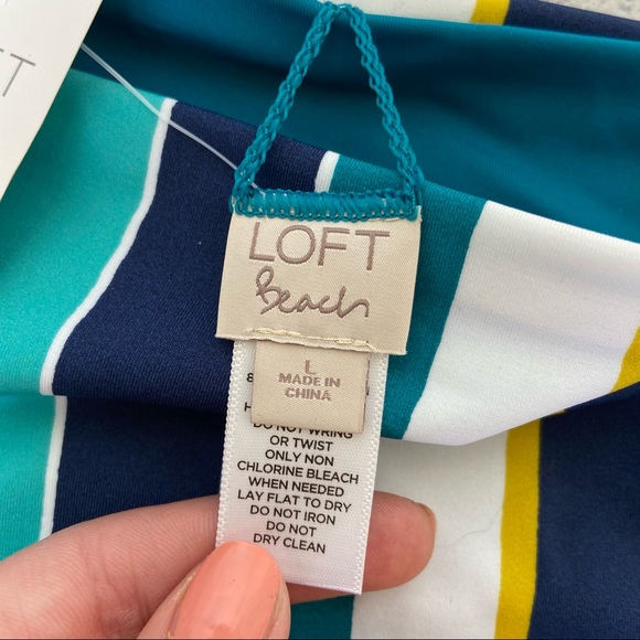 Loft Bathing Suit Set (Top and bottoms) NWT - Picture 6 of 8
